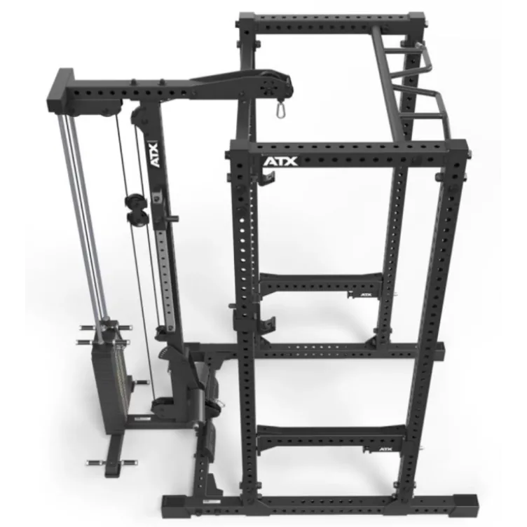 Power cage à squat de musculation ATX pour home gym à charge guidée 125 kg - Série 700