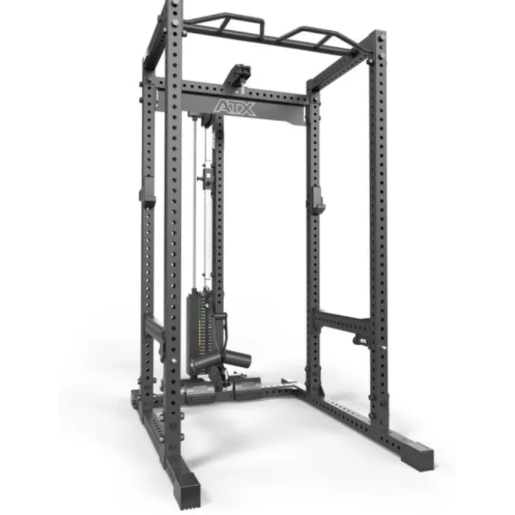Power cage à squat de musculation ATX pour home gym à charge guidée 125 kg - Série 700