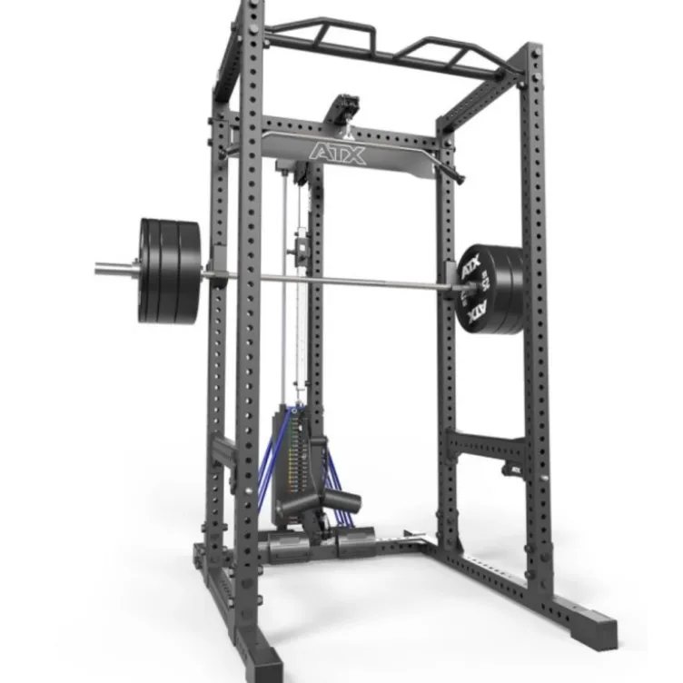 Power cage à squat de musculation ATX pour home gym à charge guidée 125 kg - Série 700
