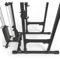 Power cage à squat de musculation ATX pour home gym à charge guidée 125 kg - Série 700