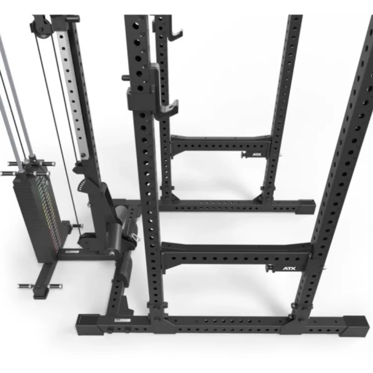 Power cage à squat de musculation ATX pour home gym à charge guidée 125 kg - Série 700