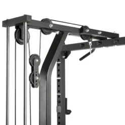 Power Half Rack de musculation ATX avec colonne de poids 115 kg et crochets en J - Série 600