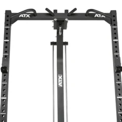 Power Half Rack de musculation ATX avec colonne de poids 115 kg et crochets en J - Série 600