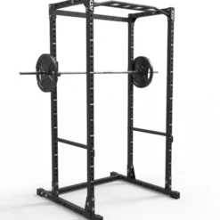 Power rack ATX fitness à capacité de charge élevée de 500 kg avec safety spotter et J-hooks - Homegym Série 500
