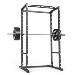 Power rack ATX fitness à capacité de charge élevée de 500 kg avec safety spotter et J-hooks - Homegym Série 500