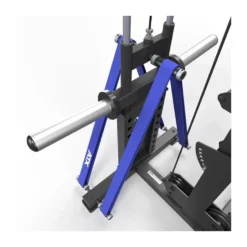 Power rack cage ATX avec poulie à charge libre et barre guidée - Barre de traction multigrip incluse série 700