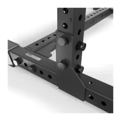 Power rack cage ATX avec poulie à charge libre et barre guidée - Barre de traction multigrip incluse série 700