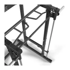 Power rack cage ATX avec poulie à charge libre et barre guidée - Barre de traction multigrip incluse série 700