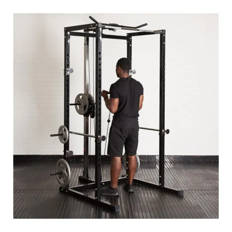 Power rack cage de crosstraining avec poulie de tirage