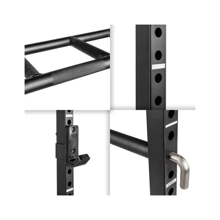 Power rack 198 cm station complète série 500 avec poulie haute et basse