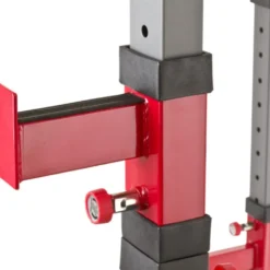 Power Rack de musculation ultra stable avec crochets de sécurité réglables sur 24 positions - Entraînement home gym