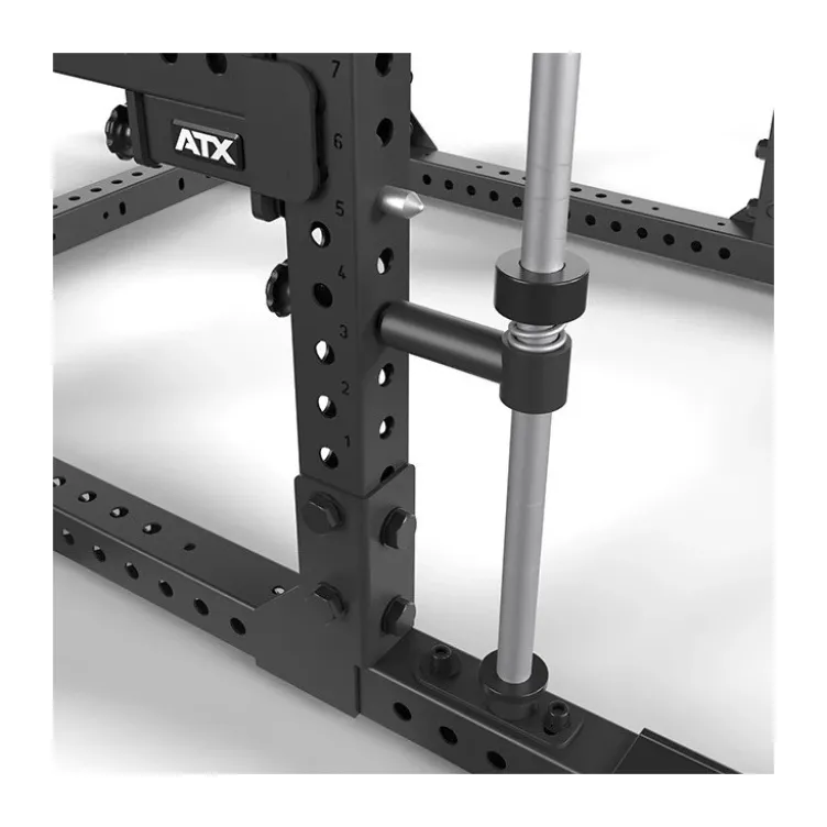 Power rack à squat ATX avec barre guidée et poulie à colonne de poids de 125 kg - Rack complet Série 700