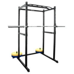 Power Rack à Squat de musculation capacité de charge 325 kg avec crochet en J - FORCE USA