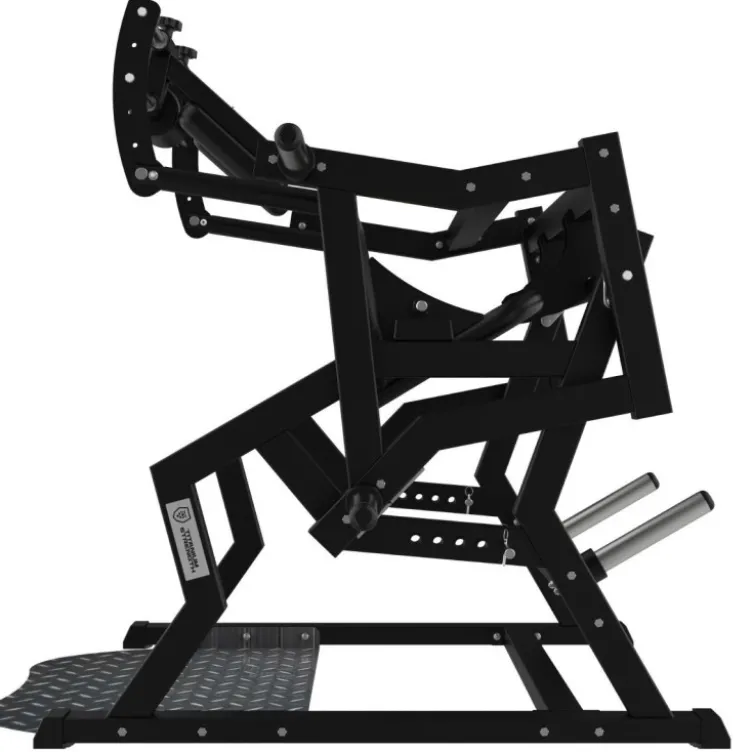 Power squat machine à charge libre jusqu'à 300 kg Élite Séries Titanium Strength EL-PL51 - Réglages multiples