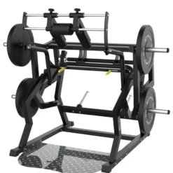 Power squat machine à charge libre jusqu'à 300 kg Élite Séries Titanium Strength EL-PL51 - Réglages multiples