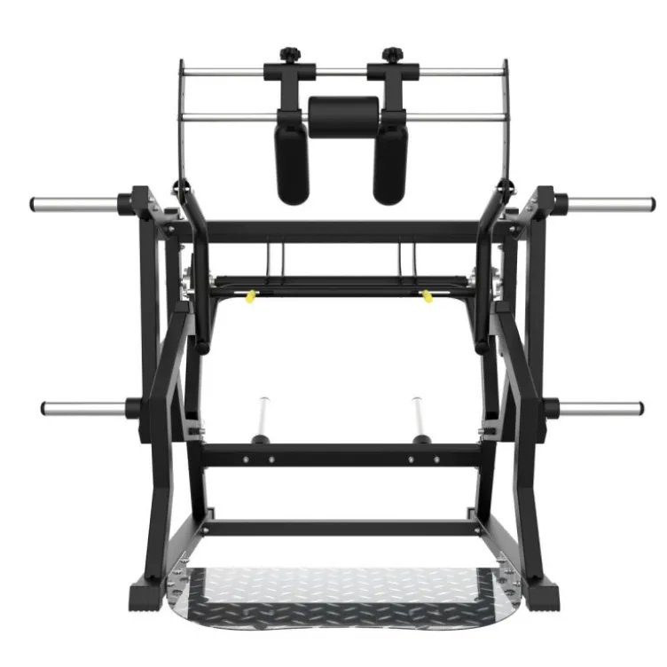 Power squat machine à charge libre jusqu'à 300 kg Élite Séries Titanium Strength EL-PL51 - Réglages multiples