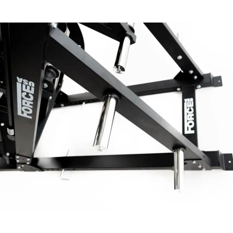 Presse à cuisse et Hack Squat FORCE USA à charges libres - Leg Press