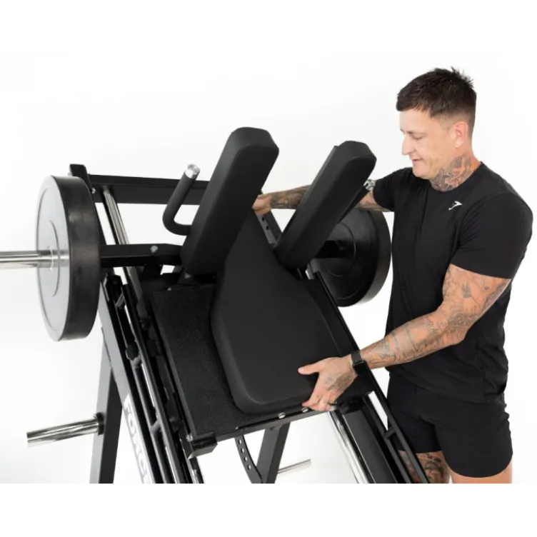 Presse à cuisse et Hack Squat FORCE USA à charges libres - Leg Press