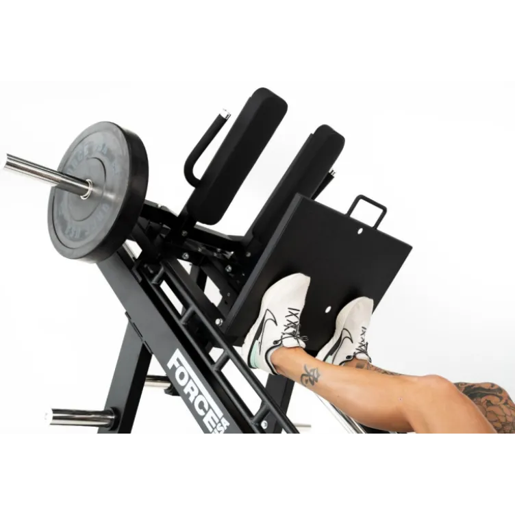 Presse à cuisse et Hack Squat FORCE USA à charges libres - Leg Press