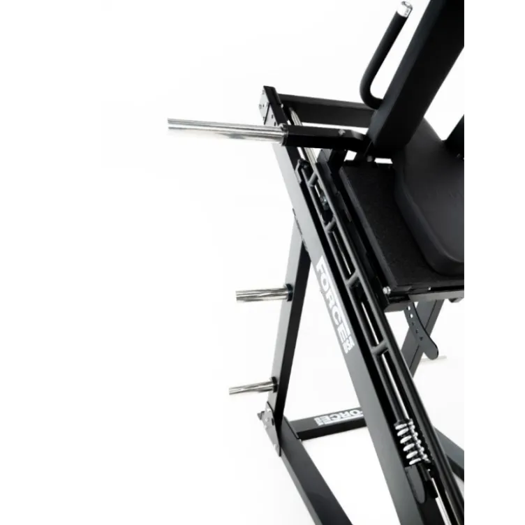 Presse à cuisse et Hack Squat FORCE USA à charges libres - Leg Press