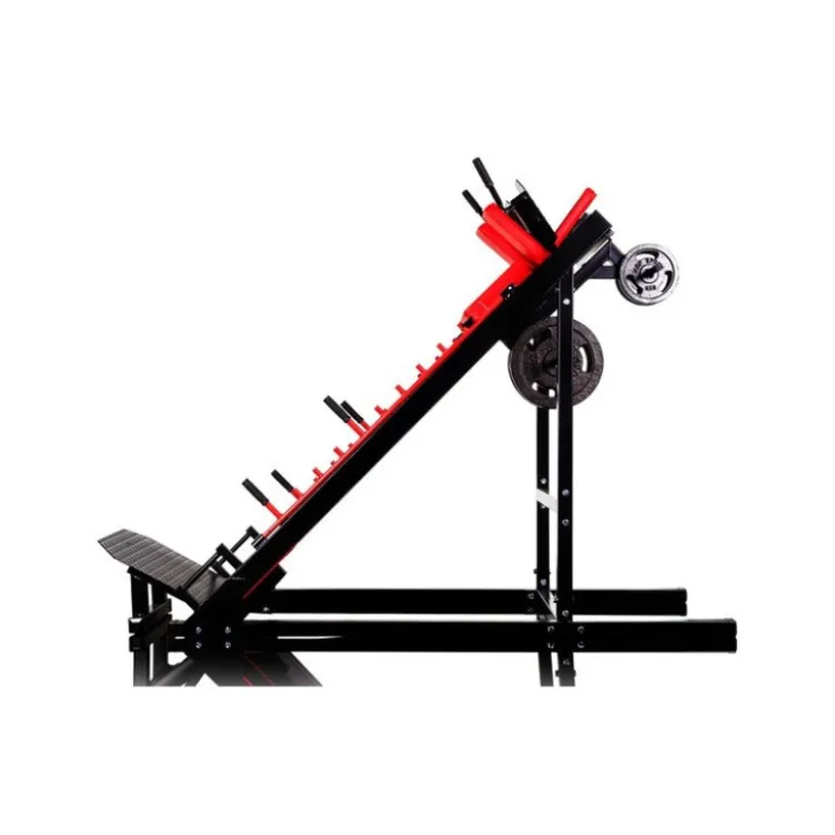 Presse à cuisse et hack à squat professionnelle charge 480 kg max