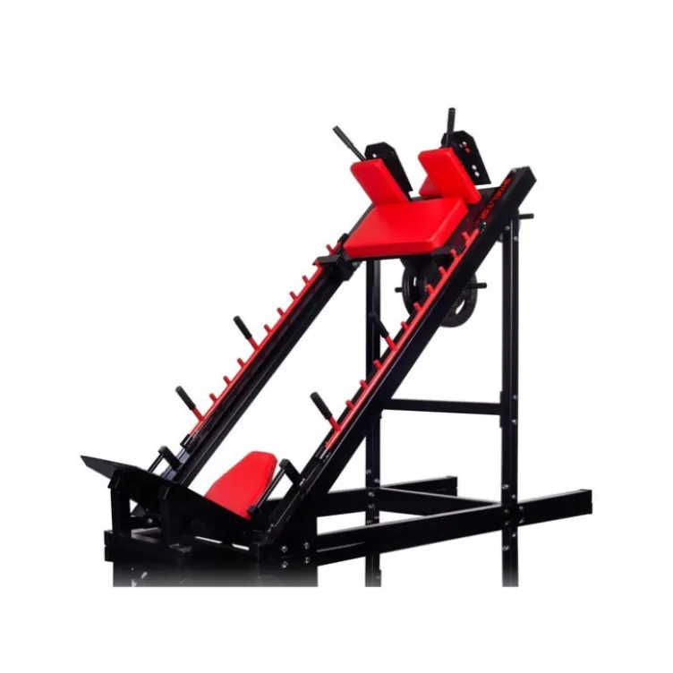 Presse à cuisse et hack à squat professionnelle charge 480 kg max
