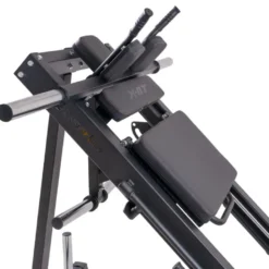 Presse cuisses 45° combinée Hack Squat pour disques de poids 50 / 30 / 25 mm - Capacité de charge 300 kg