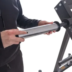 Presse cuisses 45° combinée Hack Squat pour disques de poids 50 / 30 / 25 mm - Capacité de charge 300 kg