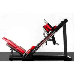 Presse à cuisses et mollets à charges libres - Hack squat de musculation pour club de sport et de fitness professionnel