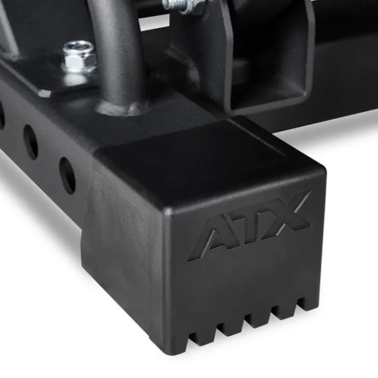 Presse à cuisses et mollets - Hack squat ATX ergonomique à charges libres pour musculation des jambes - Leg Press