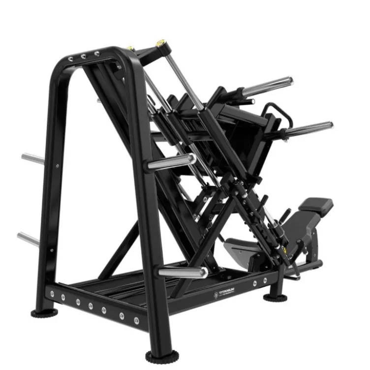 Presse à cuisses inclinée à 45° à fonctionnement unilatéral Titanium Strength Genesis Series GS-U45LP