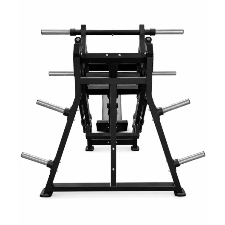 Presse à cuisses professionnelle avec large plateforme antidérapante pour les muscles inférieurs
