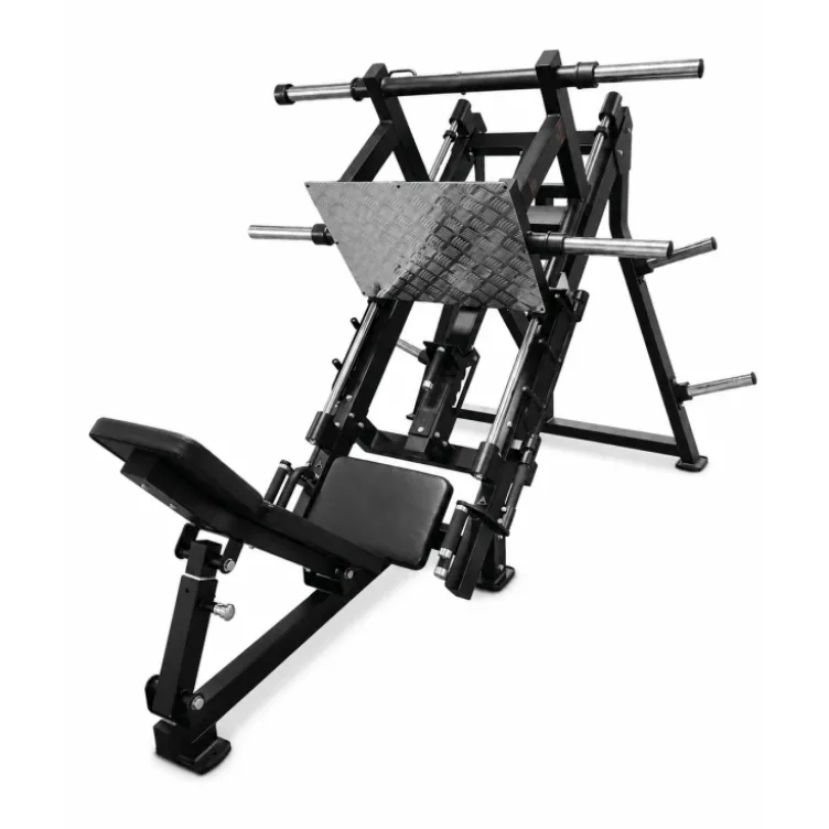 Presse à cuisses professionnelle avec large plateforme antidérapante pour les muscles inférieurs