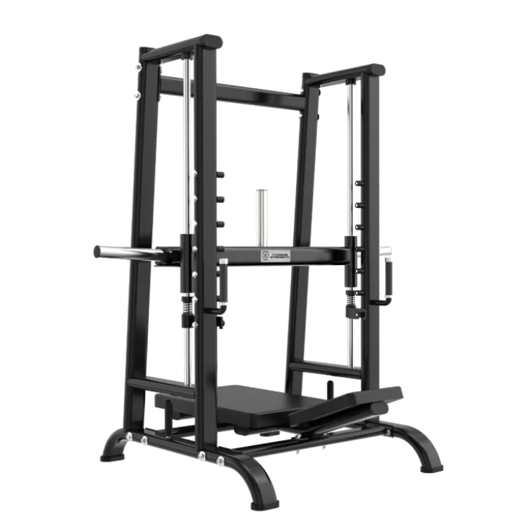 Presse à cuisses verticale 90° à charge libre Titanium Black Séries BS-PL30 à capacité 200 kg - Leg press machine PRO