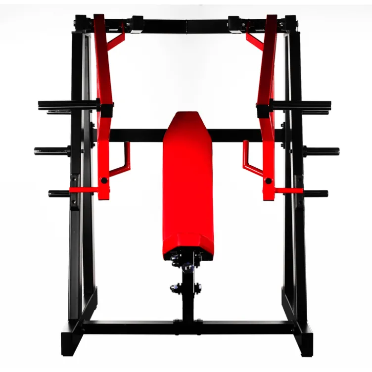 Presse à épaules de musculation à charges libres avec poignées moletées en acier - Etablissement sportif professionnel