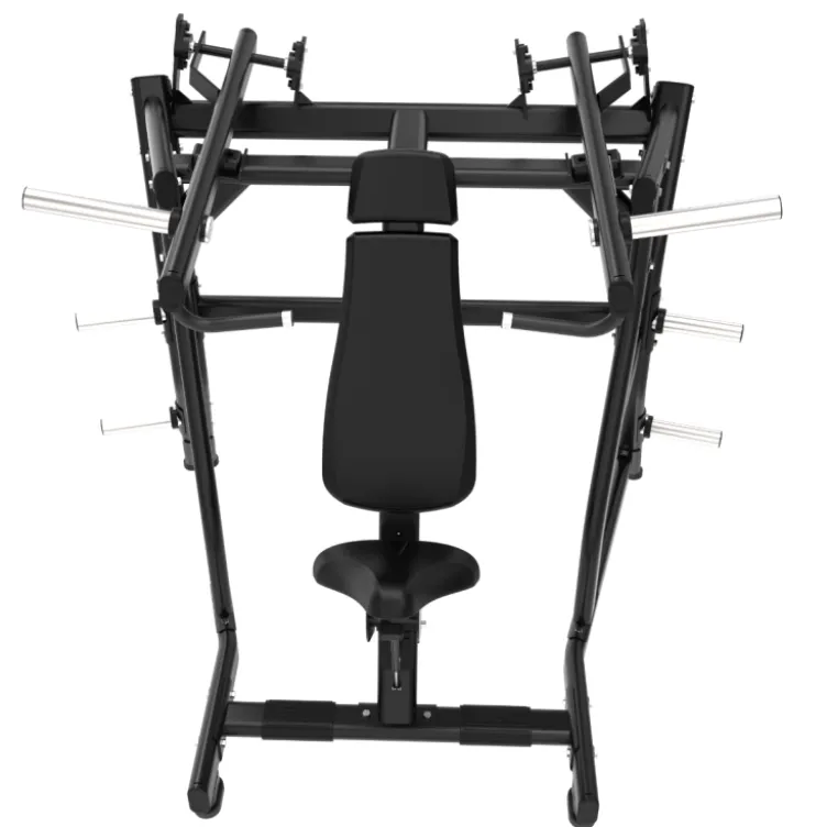 Presse épaules iso-latérale à charge libre Titanium Strength Black Séries pour triceps et deltoïdes - Appareil convergent