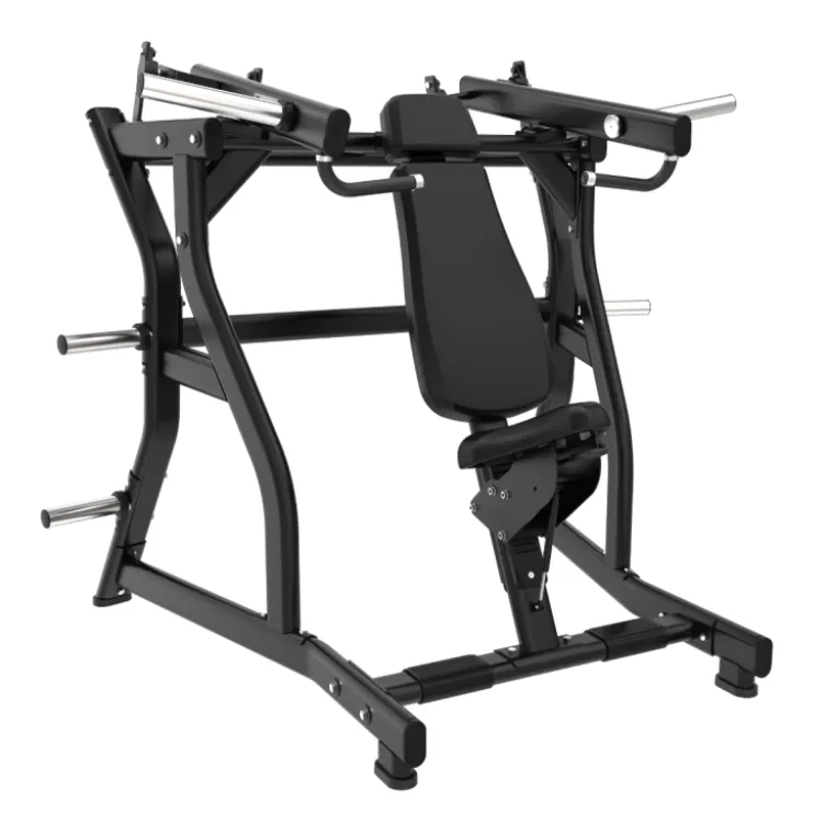 Presse épaules iso-latérale à charge libre Titanium Strength Black Séries pour triceps et deltoïdes - Appareil convergent
