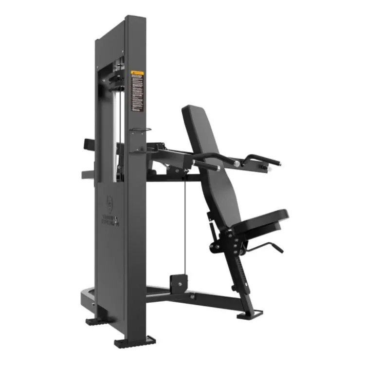 Presse épaules à trajectoire convergente Titanium Strength Elite Series RX à charge guidée jusqu'à 142 kg - ELRX-S12