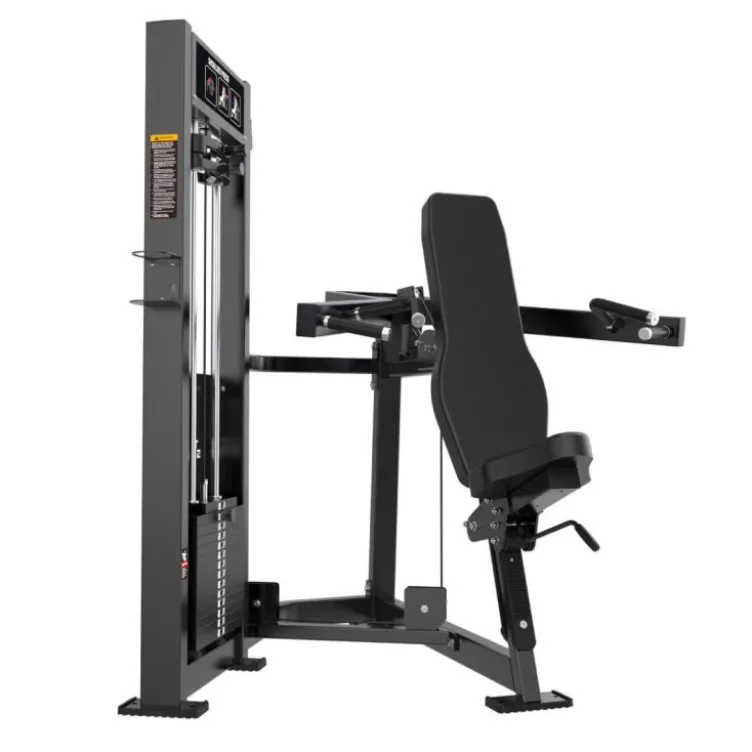 Presse épaules à trajectoire convergente Titanium Strength Elite Series RX à charge guidée jusqu'à 142 kg - ELRX-S12