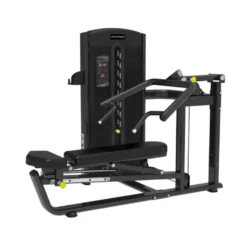Presse pectorale de musculation avec colonne de poids pour professionnel