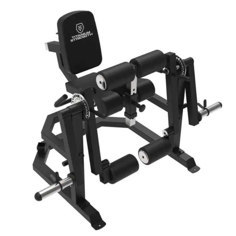 Presse unilatérale leg curl/leg extension à charge libre jusqu’à 150 kg par jambe avec réglages infinis - Titanium Strength ULXC