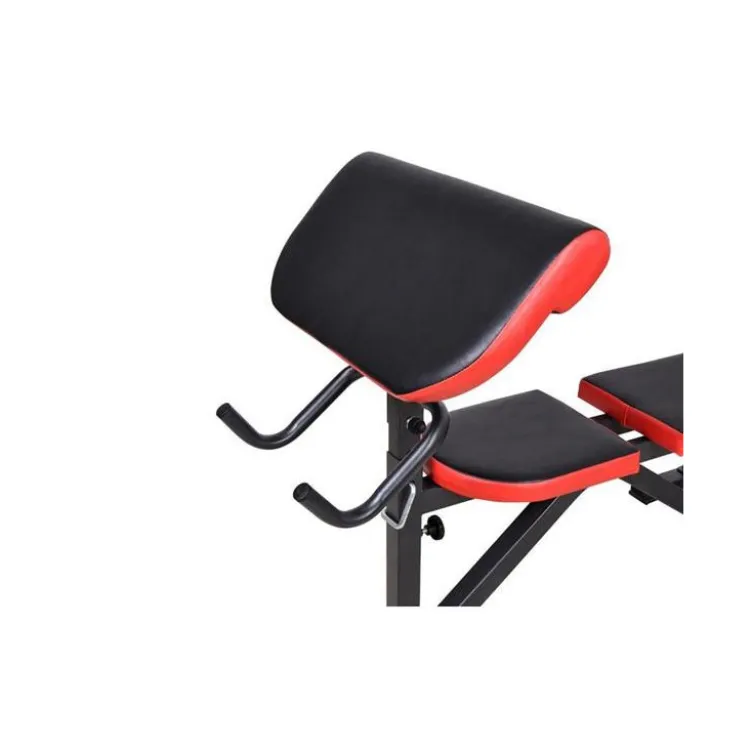 Pupitre à biceps pour banc de musculation avec support à option - Entraînement des biceps