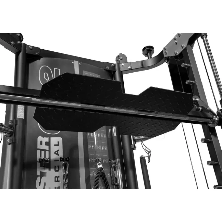 Rack à charge guidée 90,5 kg avec poulie double et barre guidée - Monster G12 Force USA