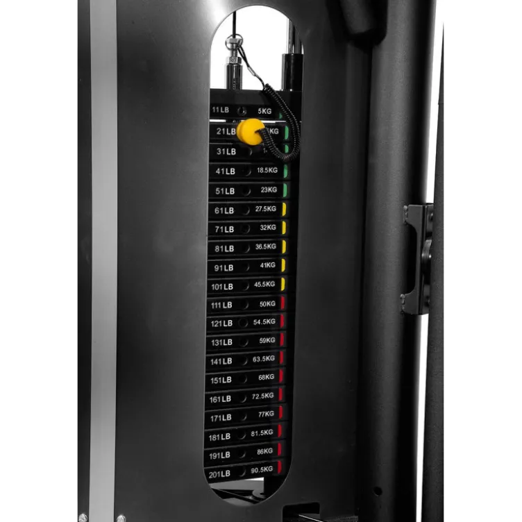 Rack à charge guidée 90,5 kg avec poulie double et barre guidée - Monster G12 Force USA