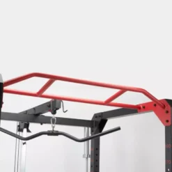 Rack de musculation pour homegym avec accessoires - Capacité de charge 200 kg