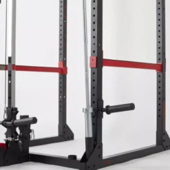 Rack de musculation pour homegym avec accessoires - Capacité de charge 200 kg