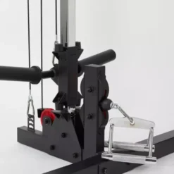 Rack de musculation pour homegym avec accessoires - Capacité de charge 200 kg