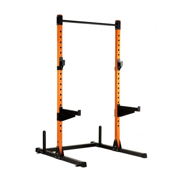 Rack de musculation squat avec barre de traction 150 kg max