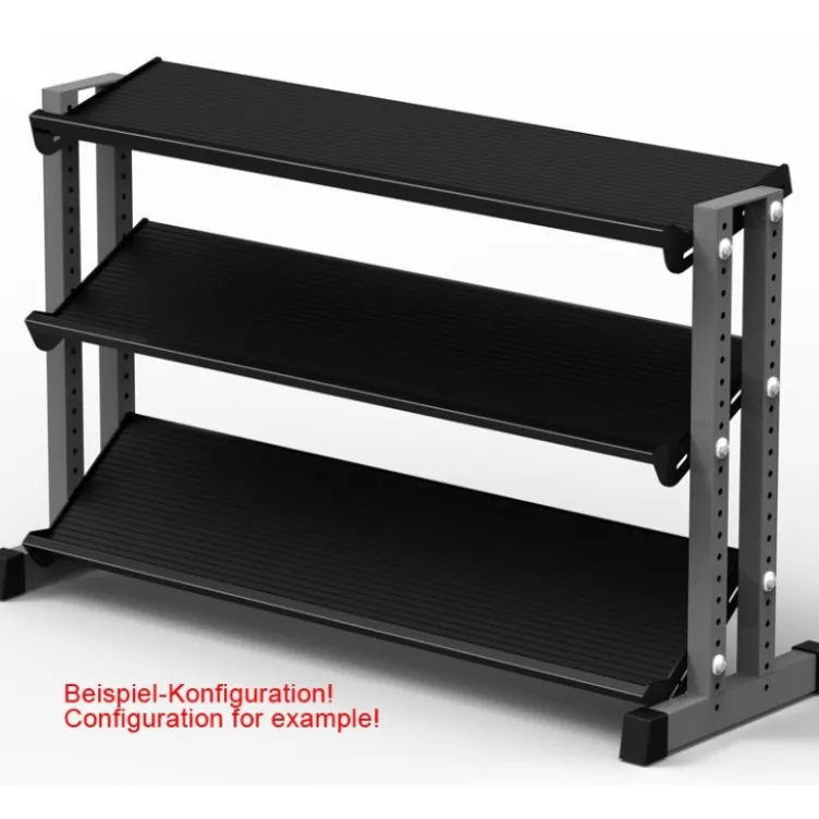 Rack de rangement ATX modulable pour accessoires de musculation et de cross-training - Construction sur commande