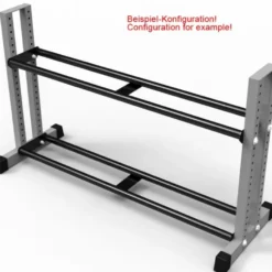 Rack de rangement ATX modulable pour accessoires de musculation et de cross-training - Construction sur commande